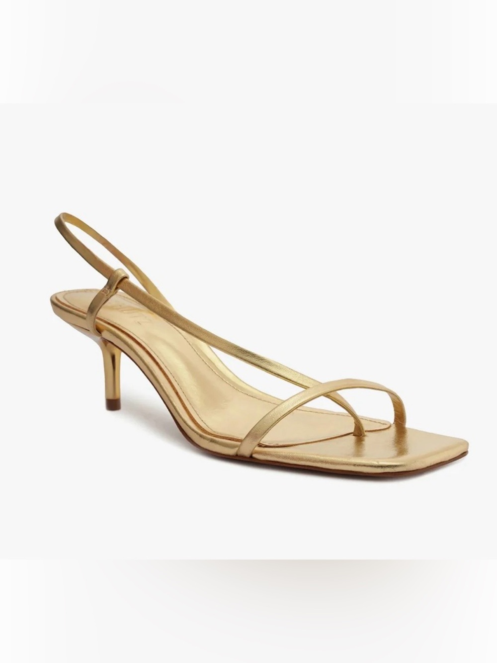 Schutz HELOISE SANDAL Gold 9.5